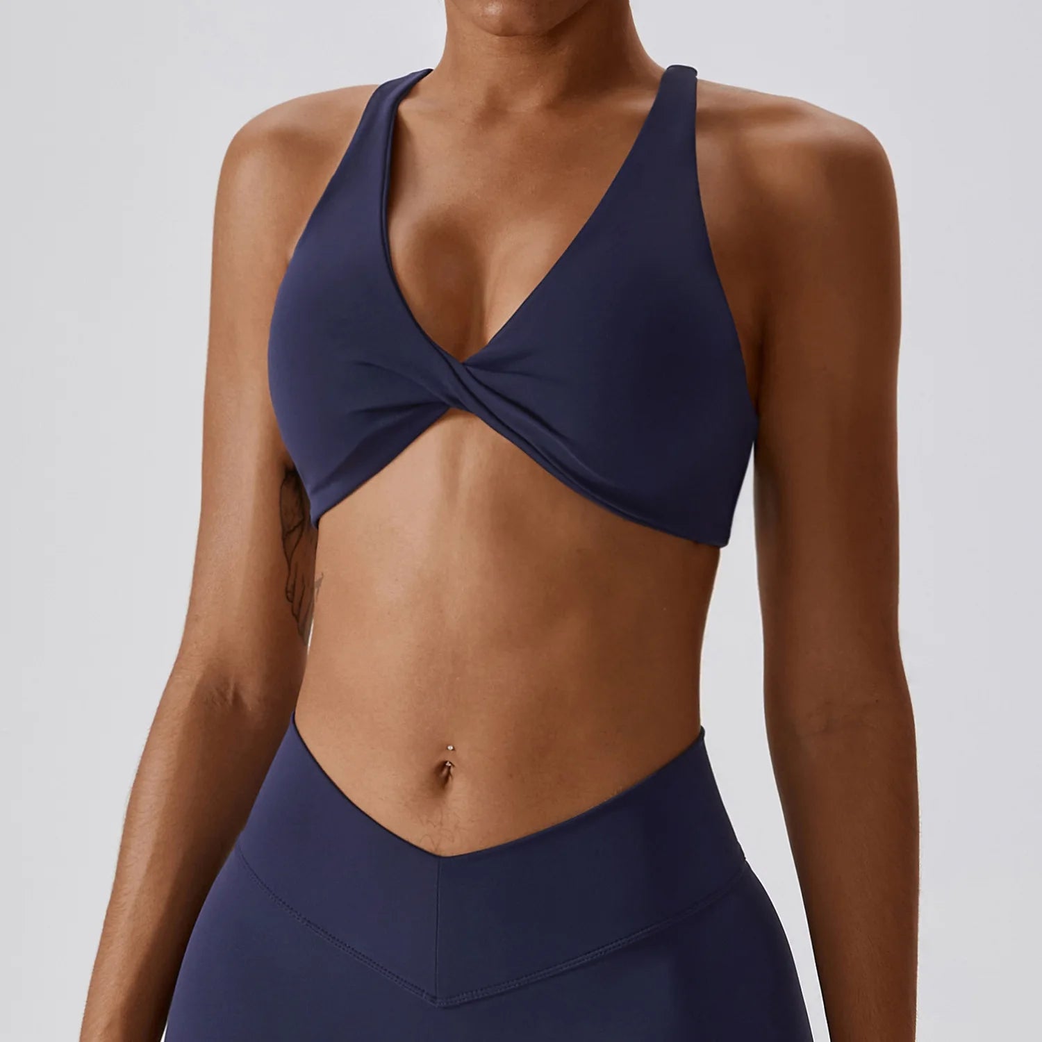 White Yoga Sets Women Sexy Beauty Back Bra High Waist Leggings Suit Comfort Soild Fitness Running Sport Sets Breathabe Sportwear