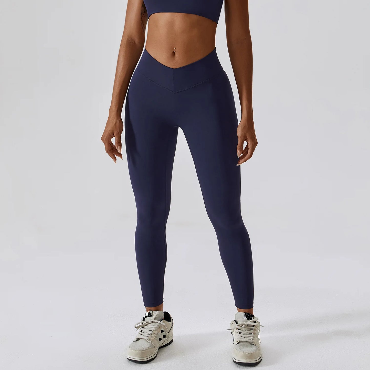 White Yoga Sets Women Sexy Beauty Back Bra High Waist Leggings Suit Comfort Soild Fitness Running Sport Sets Breathabe Sportwear