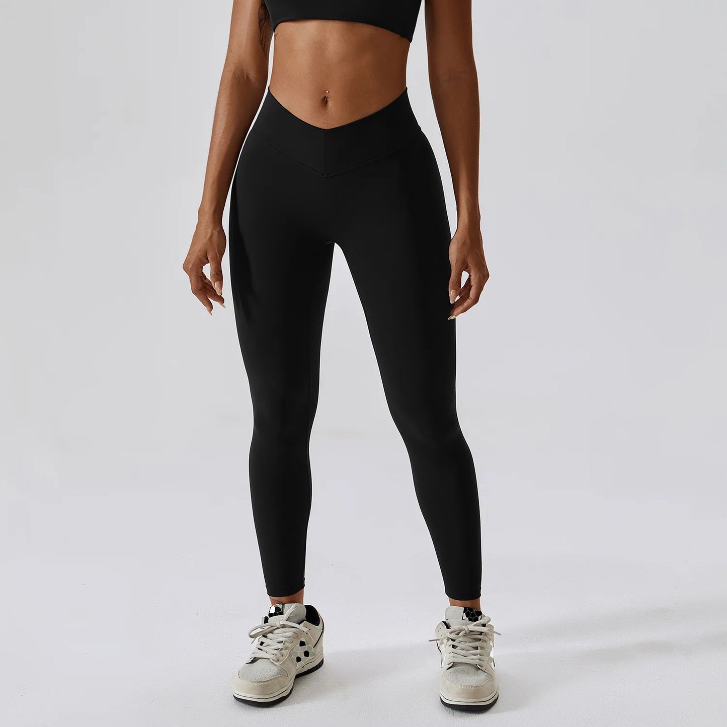 White Yoga Sets Women Sexy Beauty Back Bra High Waist Leggings Suit Comfort Soild Fitness Running Sport Sets Breathabe Sportwear